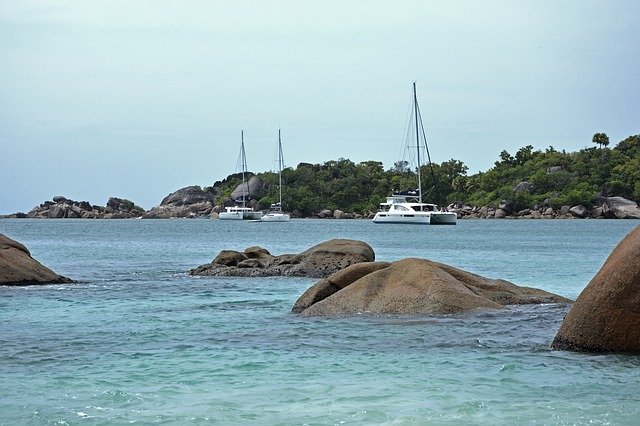 Free download Seychelles Travel Beach -  free photo or picture to be edited with GIMP online image editor