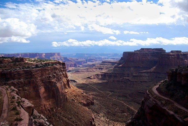 Download gratuito di Shafer Trail Road Canyonlands: foto o immagini gratuite da modificare con l'editor di immagini online GIMP