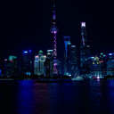 Shanghai Skyline at Night  screen for extension Chrome web store in OffiDocs Chromium