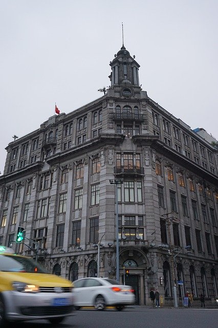 Free download Shanghai Street View The Bund -  free photo or picture to be edited with GIMP online image editor