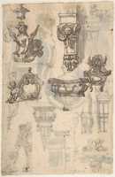 Free download Sheet with Architectural Motifs free photo or picture to be edited with GIMP online image editor