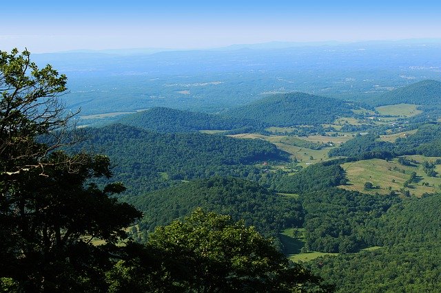 Gratis download Shenandoah Valley Virginia Summer - gratis foto of afbeelding om te bewerken met GIMP online afbeeldingseditor