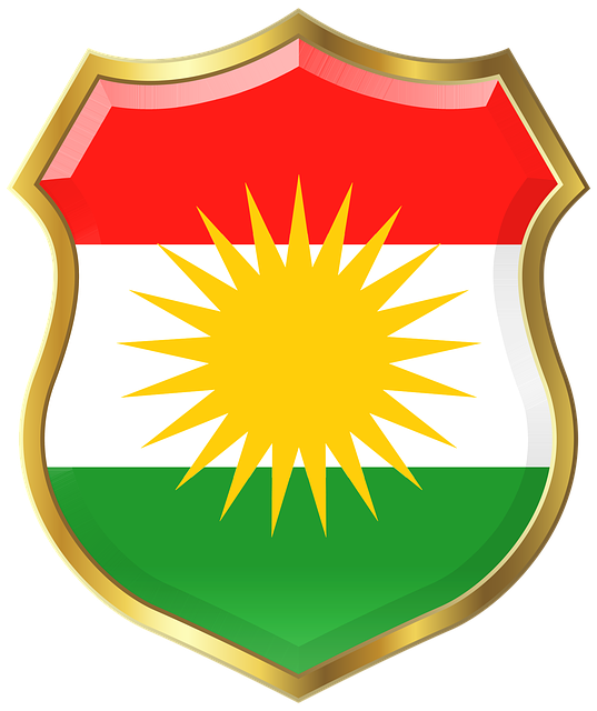 Free download Shield Iran Kurds -  free illustration to be edited with GIMP free online image editor