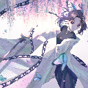 Shinobu Kocho Insect Pillar Kimetsu no Yaiba Anime Theme  screen for extension Chrome web store in OffiDocs Chromium