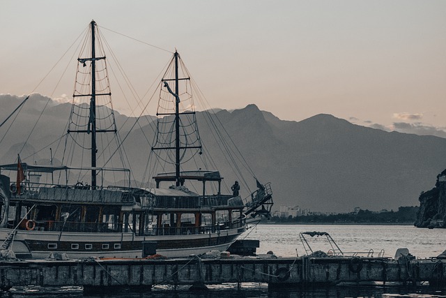 Free download ship pier dock sea ocean antalya free picture to be edited with GIMP free online image editor