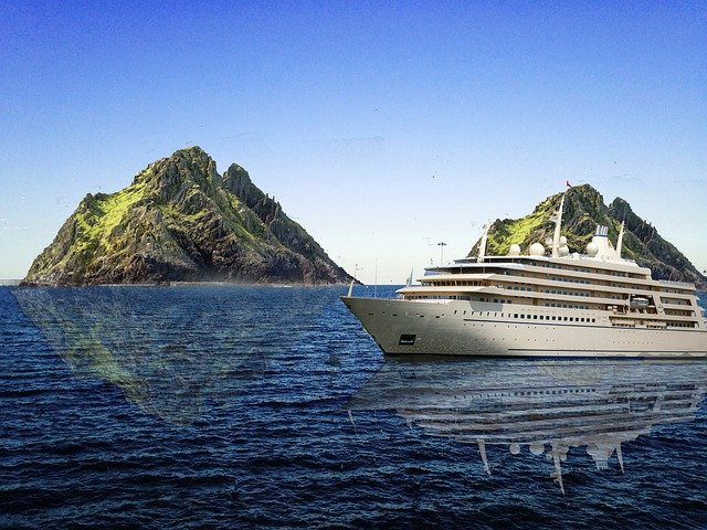 Free download Ship Sail Mountains -  free photo or picture to be edited with GIMP online image editor