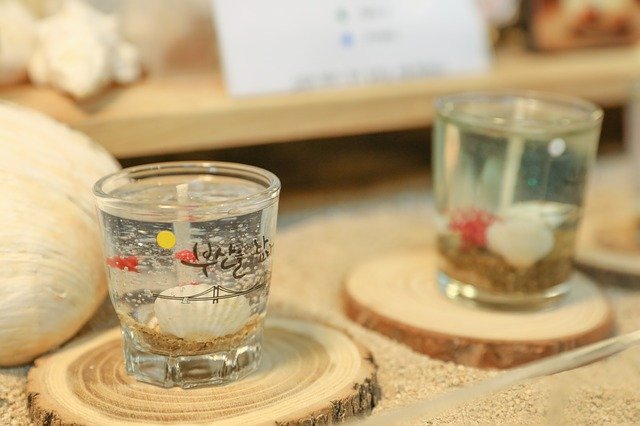 Free download Shochu Cup Candle Second -  free photo or picture to be edited with GIMP online image editor