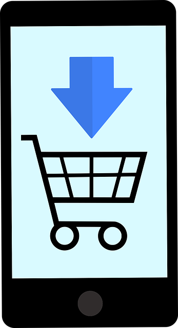 Free download Shopping Cart Smartphone - Free vector graphic on Pixabay free illustration to be edited with GIMP free online image editor