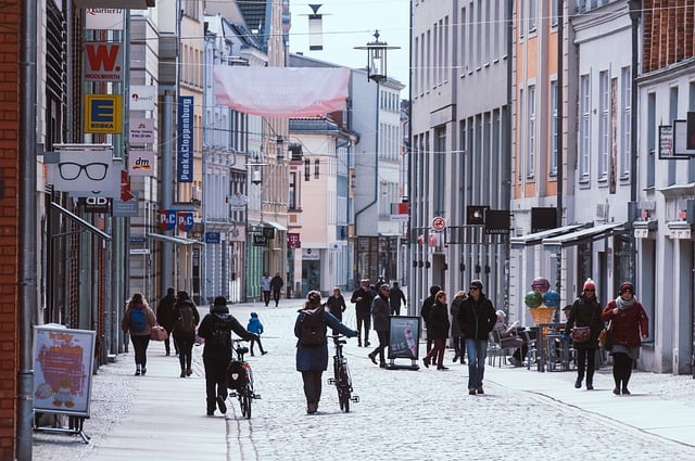 Free download shopping street pedestrian zone free picture to be edited with GIMP free online image editor