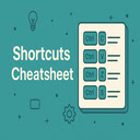 Shortcut Cheatsheet  screen for extension Chrome web store in OffiDocs Chromium