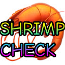 Shrimp Check!  screen for extension Chrome web store in OffiDocs Chromium