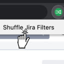 Shuffle Jira quick filters and swimlanes  screen for extension Chrome web store in OffiDocs Chromium