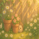 Shy Hedgehog Garden  screen for extension Chrome web store in OffiDocs Chromium