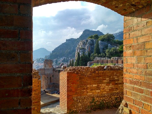 Bezpłatne pobieranie Sycylia to Włochy Taormina - bezpłatne zdjęcie lub obraz do edycji za pomocą internetowego edytora obrazów GIMP