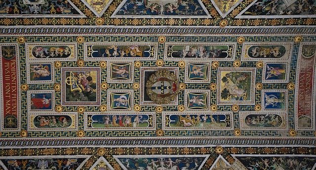 ດາວ​ໂຫຼດ​ຟຣີ Siena Church Ceiling - ຮູບ​ພາບ​ຟຣີ​ຫຼື​ຮູບ​ພາບ​ທີ່​ຈະ​ໄດ້​ຮັບ​ການ​ແກ້​ໄຂ​ກັບ GIMP ອອນ​ໄລ​ນ​໌​ບັນ​ນາ​ທິ​ການ​ຮູບ​ພາບ​