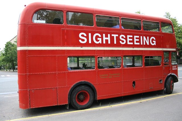 Vorlage Foto Sightseeing Bus Europa - für OffiDocs