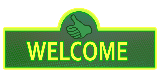 Free download Signage Welcome Greeting -  free illustration to be edited with GIMP free online image editor
