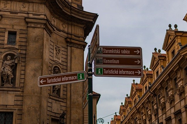 Free download Signs Prague Praha -  free free photo or picture to be edited with GIMP online image editor