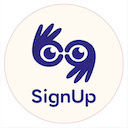 SignUp Sign Language for Netflix  Disney+  screen for extension Chrome web store in OffiDocs Chromium