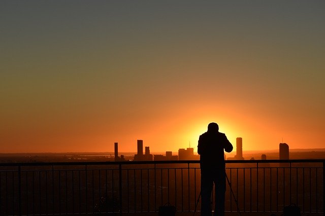 Free picture Silhouette Brisbane City -  to be edited by GIMP free image editor by OffiDocs