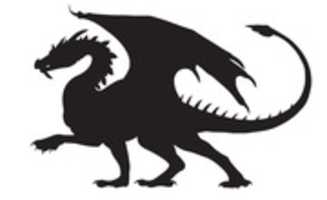 Free download Silhoutte Dragon free photo or picture to be edited with GIMP online image editor