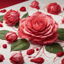 Silk roses  screen for extension Chrome web store in OffiDocs Chromium
