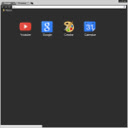 Simple Dark Grayscale  screen for extension Chrome web store in OffiDocs Chromium