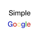 SimpleGoogle  screen for extension Chrome web store in OffiDocs Chromium