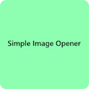 Simple Image Opener  screen for extension Chrome web store in OffiDocs Chromium