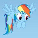 Simple Rainbow Dash  screen for extension Chrome web store in OffiDocs Chromium