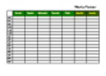 Free download Simple Weekly Planner Microsoft Word, Excel or Powerpoint template free to be edited with LibreOffice online or OpenOffice Desktop online