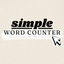 Simple Word Counter  screen for extension Chrome web store in OffiDocs Chromium