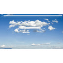Simply Cloudy  screen for extension Chrome web store in OffiDocs Chromium
