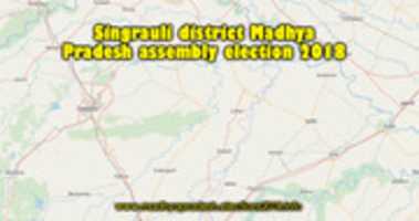 Free download singrauli_district_madhya_pradesh_election_2018_map free photo or picture to be edited with GIMP online image editor