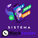 Sistema BlackSender  screen for extension Chrome web store in OffiDocs Chromium