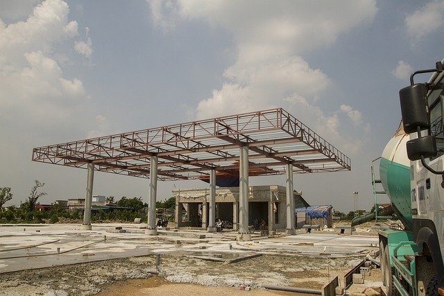Template Photo Site Construct Gas Station Steel -  for OffiDocs