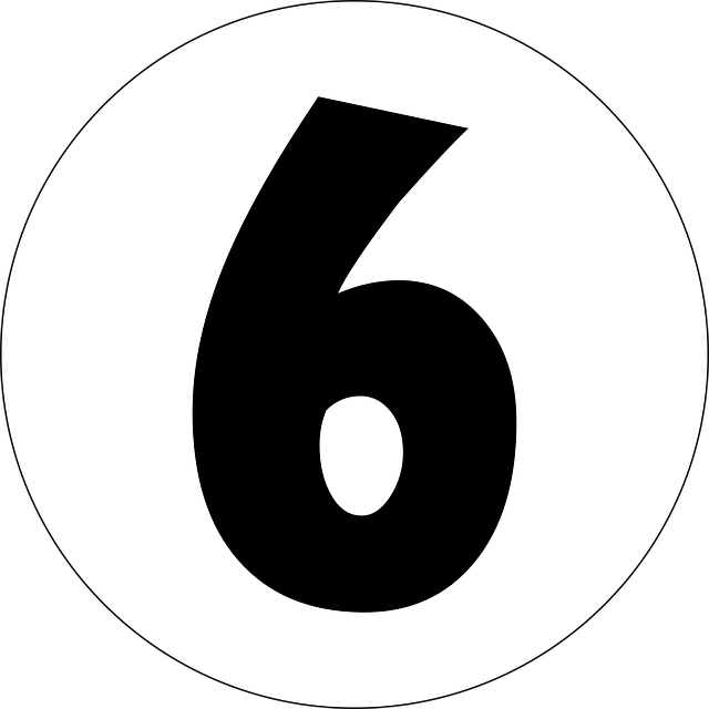 Bezpłatne pobieranie Sześć 6 Liczba - Darmowa grafika wektorowa na Pixabay bezpłatną ilustrację do edycji za pomocą bezpłatnego edytora obrazów online GIMP