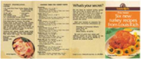 Free download Six New Recipes From Louis Rich, 1979  free photo or picture to be edited with GIMP online image editor