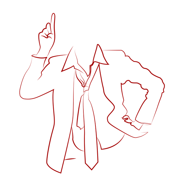 Free download Sketch Suit Line Suite -  free illustration to be edited with GIMP free online image editor