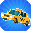 Skiddy Taxi Driving  Action  Casual Game  screen for extension Chrome web store in OffiDocs Chromium