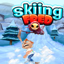 Skiing Fred Unblocked  screen for extension Chrome web store in OffiDocs Chromium
