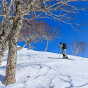 Skiing man  screen for extension Chrome web store in OffiDocs Chromium