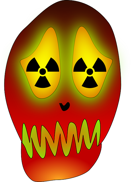 Free download Skull Atom Energy - Free vector graphic on Pixabay free illustration to be edited with GIMP free online image editor