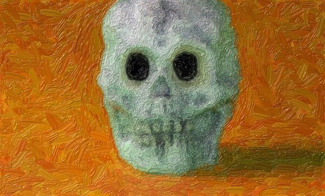 Free download Skull Bone Head -  free illustration to be edited with GIMP free online image editor