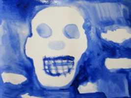 Free download Skull (Watercolor) free photo or picture to be edited with GIMP online image editor
