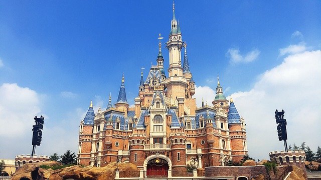 Free download Sky Castle Fairy Tale -  free photo or picture to be edited with GIMP online image editor