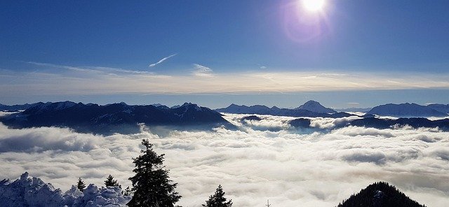 Free download Sky Cloud Alps -  free free photo or picture to be edited with GIMP online image editor