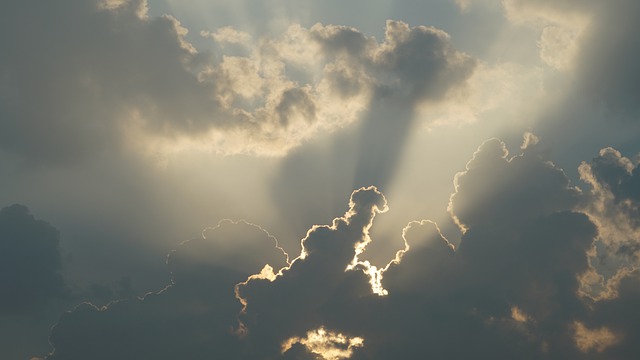 Free download sky clouds airspace cumulus free picture to be edited with GIMP free online image editor