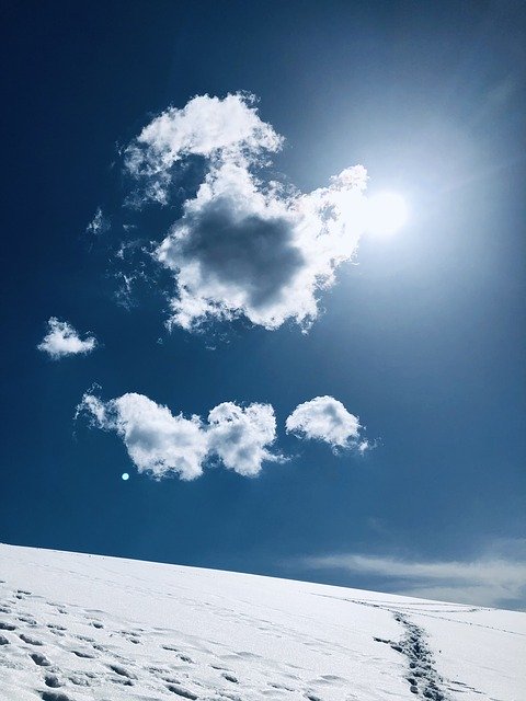 Free download Sky Clouds Ice -  free photo or picture to be edited with GIMP online image editor