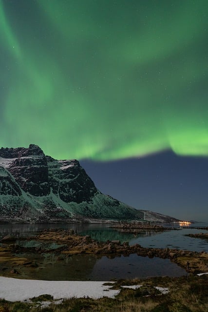 Free download sky clouds mountain nature aurora free picture to be edited with GIMP free online image editor